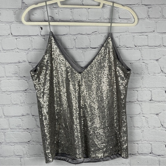 SHEIN sequin spaghetti strap cami, size S - Picture 3 of 13
